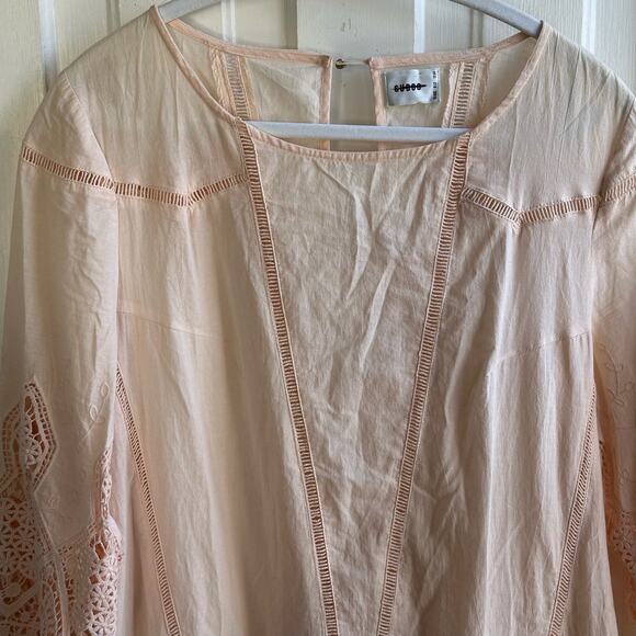 Suboo Blythe Peach Lace Dress - Picture 3 of 7